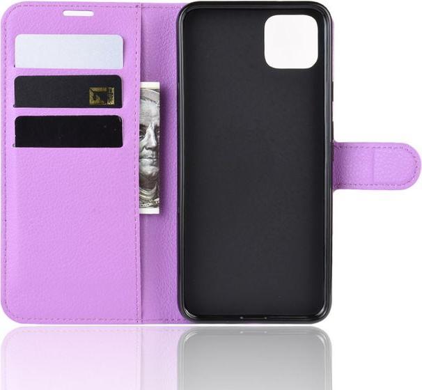 Actual product image MU Classic Litchi Leather Bookcover Series (Google Pixel 4 XL)