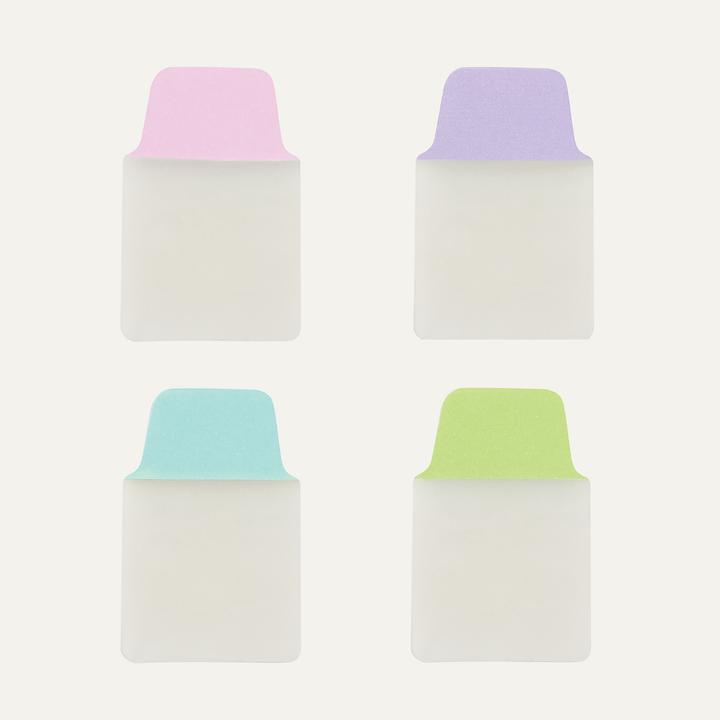 Actual product image Avery Purpose Form Adhesive Strips UltraTabs Pastel, 25.4 x 38 mm writable tabs, made of polyester