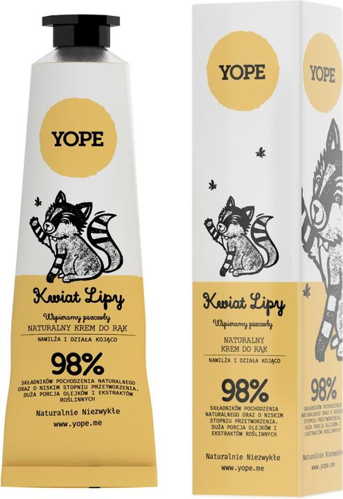 Produktbild Yope Natural Hand Cream Linden Flower 50Ml (50 ml)