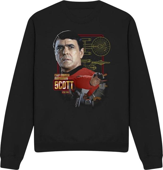 Actual product image Unisex Adult Chief Engineer Scott Sweatshirt (XL)