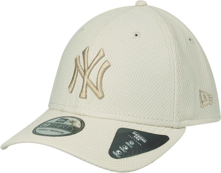 Produktbild New Era 39Thirty Diamond Cap - New York Yankees stone - M/L (M/L)