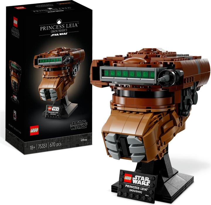 Immagine prodotto LEGO Casco della Principessa Leila (75351, LEGO Star Wars)