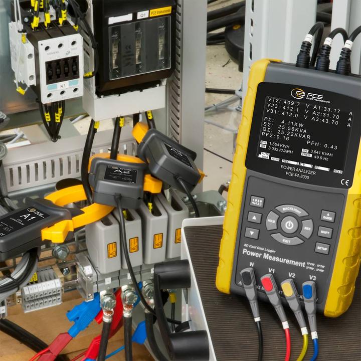 Actual product image PCE Instruments PCE-PA 8000 Mains analyser (Analyzer)
