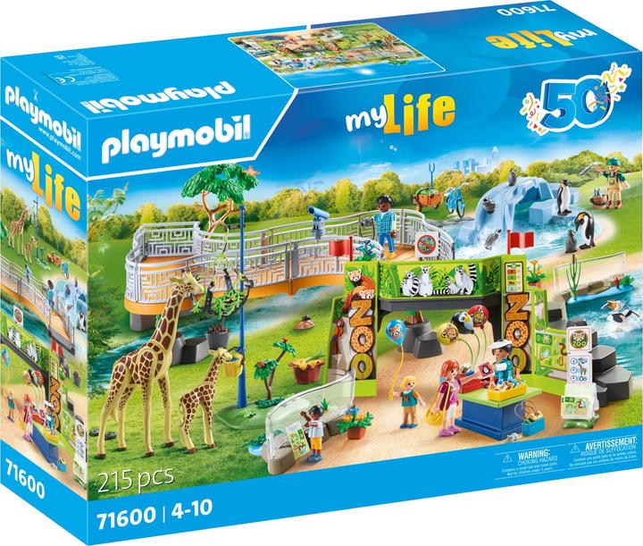 Actual product image Playmobil My big adventure zoo (71600, Playmobil My Life)