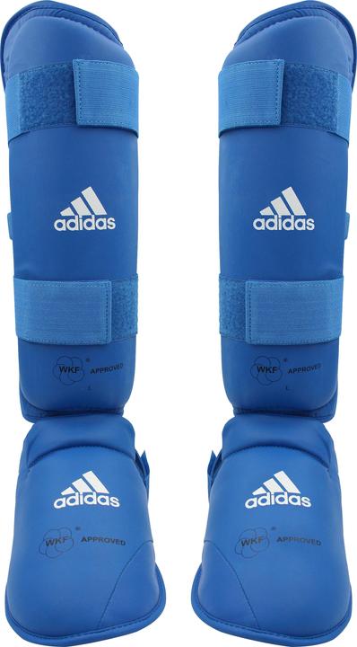 Actual product image adidas Shin & Instep guard WKF approved blue, 661.35 (38, 39)