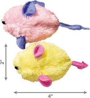 Actual product image KONG Cat Kitten Mouse (Play mouse cat, Catmint toy)