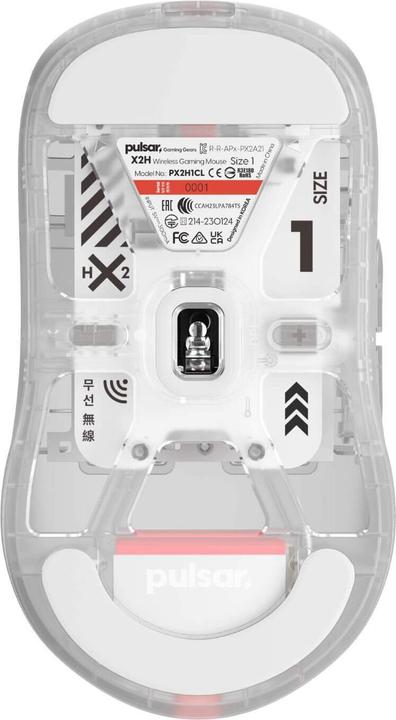 Immagine prodotto Pulsar Gaming Gears X2H - Mini taglia 1 (Senza fili, Cablato)