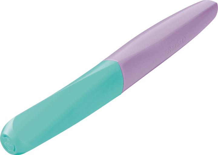 Produktbild Pelikan Füllhalter (Patronenfüllsystem) Twist® Color Blocking Füller für Rechts- und Linkshänder, li (Mint colour, Lilac, 1 x)