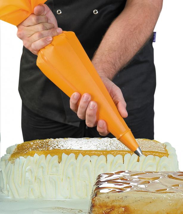 Image du produit Ibili Poche à douille orange 55 cm Parfait pour tout type de gâteau ou de tarte (Poche à douille)