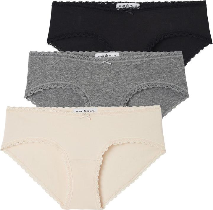 Produktbild Envie de Fraise Bio-Kollektion: 3er-Pack Umstands-Shortys (42, 3er Pack)
