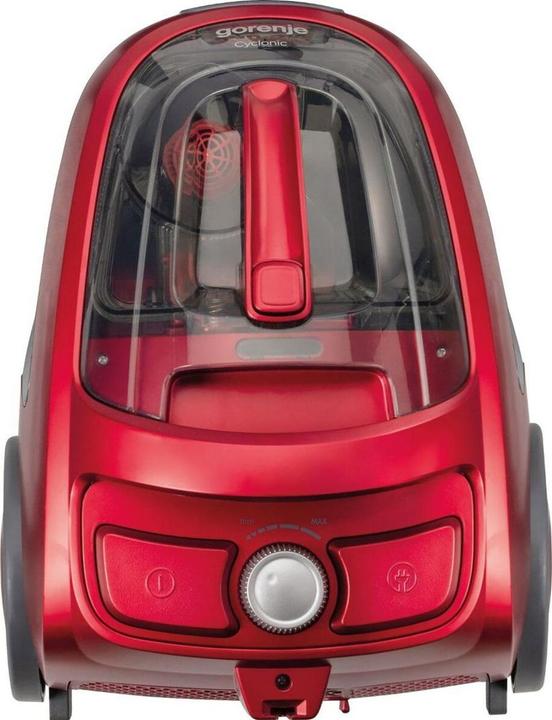 Immagine prodotto Gorenje Aspirapolvere VCE03SPRCY senza sacco, potenza 800 W, capacità polvere 1,7 L, Raudona