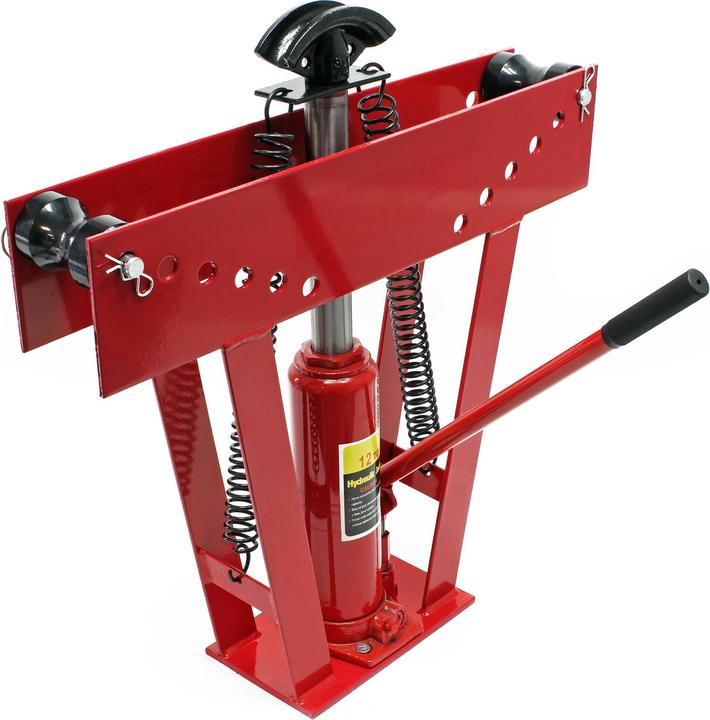 Actual product image Wiltec Hydraulic 16 Ton Pipe Bender including 8 Dies with 1/2" to 3" Diameter