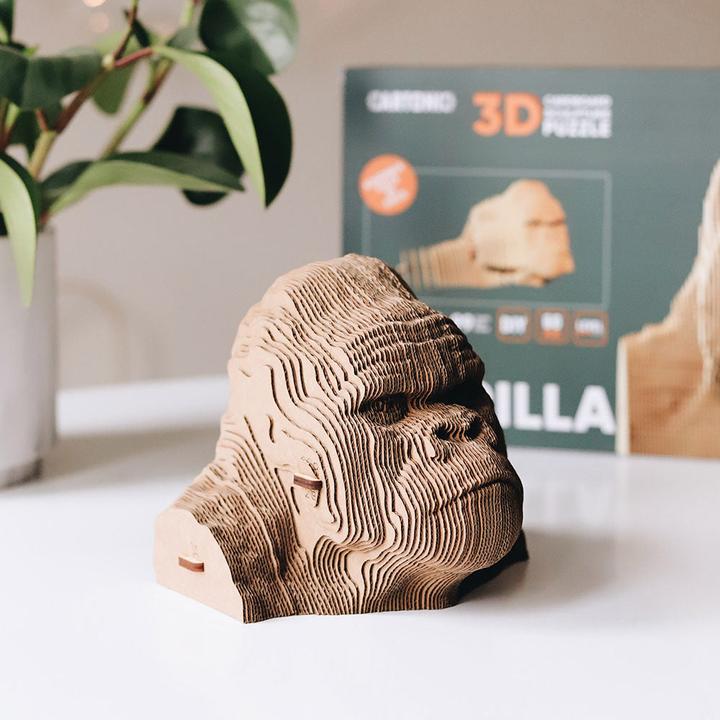 Produktbild Cartonic Gorilla - 3D Modell aus Karton
