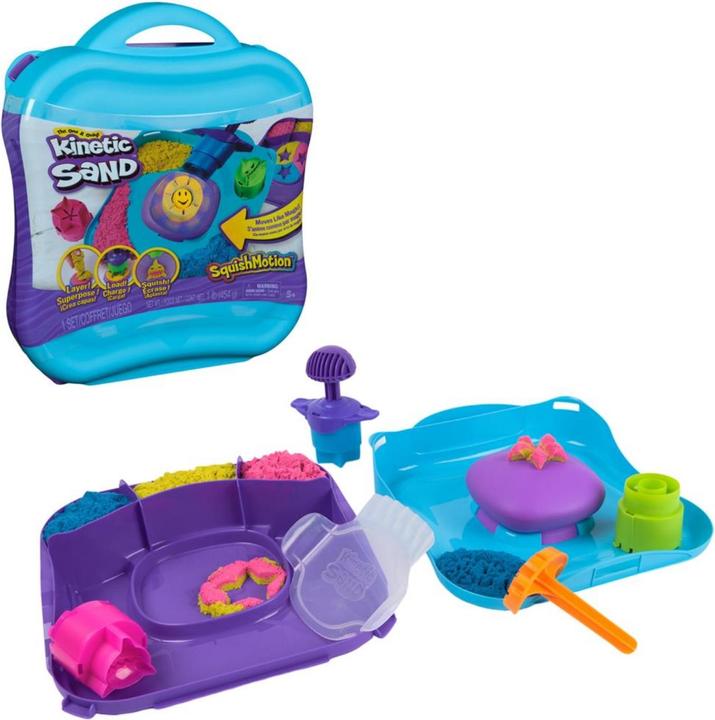 Actual product image Spin Master Kinetic Sand Squishmotion Set