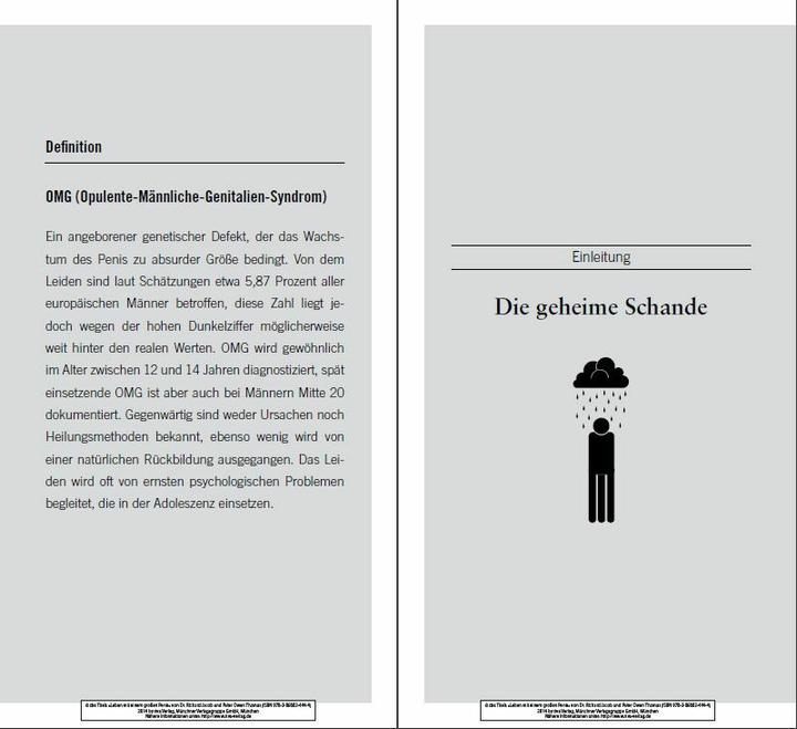 Actual product image Leben mit einem grossen Penis (German, Richard Jacob, Owen Thomas, 2014)