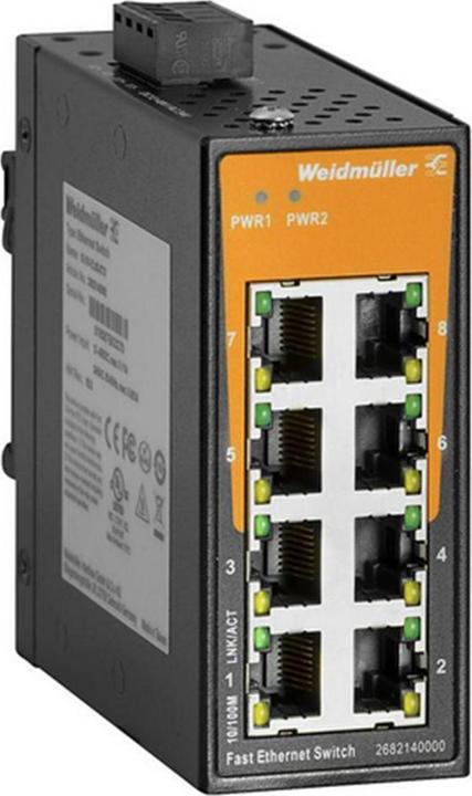 Produktbild Weidmüller Netzwerk-Switch IE-SW-EL08-8TX (8 Ports)