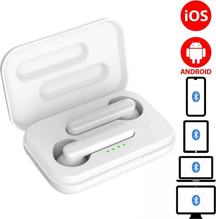 Image du produit Akashi Écouteurs intra-auriculaires Bluetooth (12 h, Sans fil)