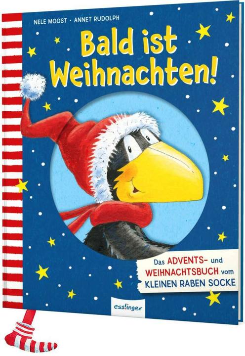Der kleine Rabe Socke: Bald ist Weihnachten! (Deutsch, Nele Moost, Annet Rudolph)