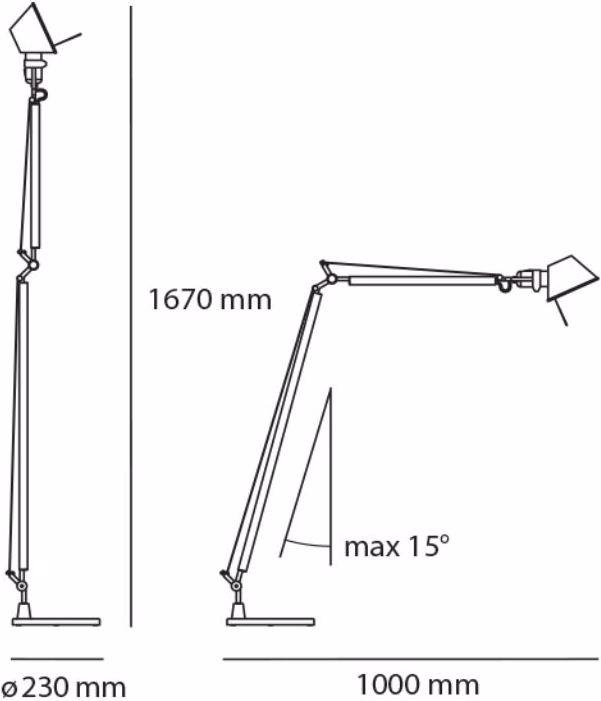Artemide Tolomeo (E27)
