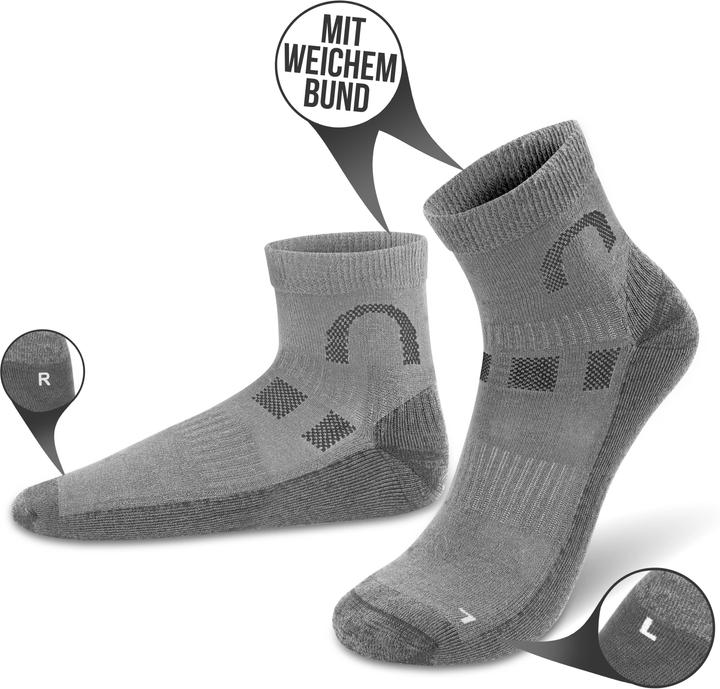 Image du produit Normani 2 paires de chaussettes courtes en mérinos Lismore (lot de 2, 47 - 50)