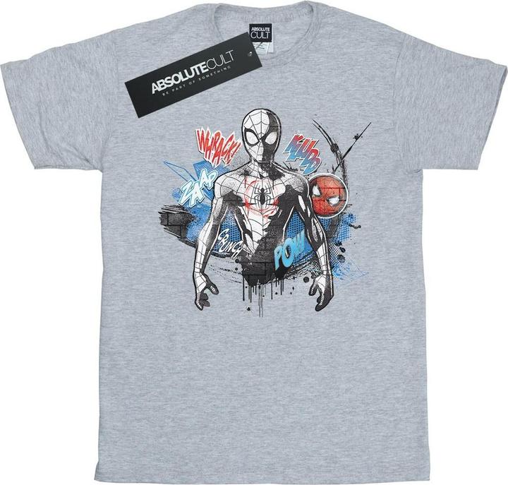 Immagine prodotto Spider-Man Graffiti Pose Maglietta Uomo (S)