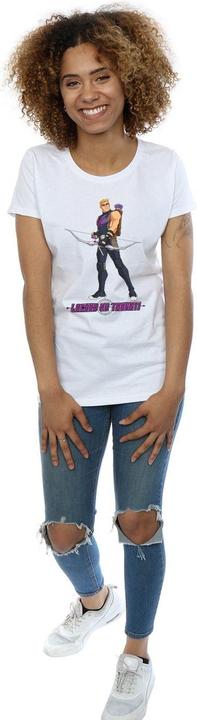 Actual product image Womens/Ladies Hawkeye Locked On Target Cotton T-Shirt (L)