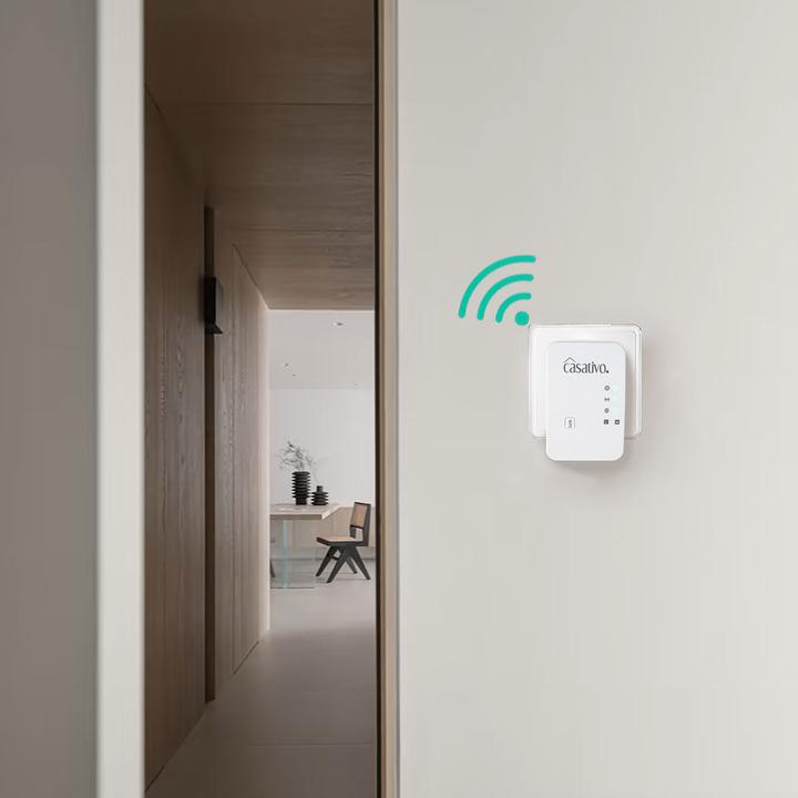 Image du produit Casativo 2er-Set Mini-WLAN-Repeater mit WPS-Funktion, 300 Mbit/s, LAN-Anschluss & 2,4 GHz (300 Mbit/s)