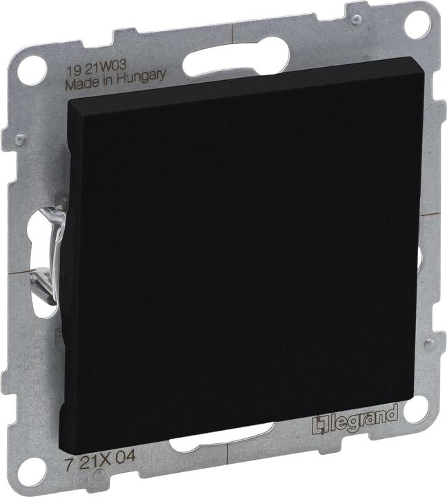 Image du produit Legrand One-Way Switch Auto Terminals Black