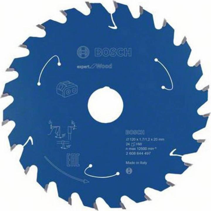 Produktbild Bosch Professional Zubehör Akku-Kreissägeblatt Expert for Wood, 190 x 1,5/1 x 30, 48 Zähne