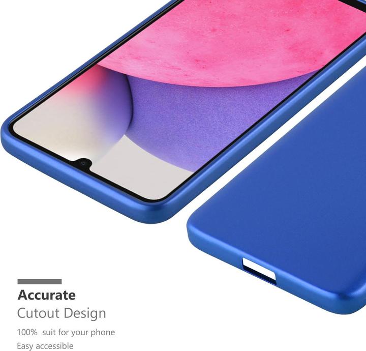 Actual product image Cadorabo TPU Matt Metallic Sleeve (Samsung Galaxy A33 5G)