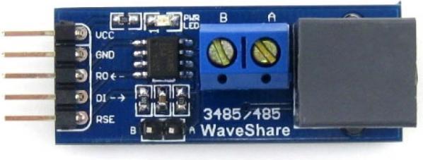 Actual product image WaveShare 3.3V RS485 module