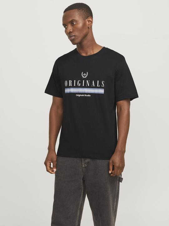 Actual product image Jack & Jones Gedruckt Rundhals T-shirt T-shirt (XL)