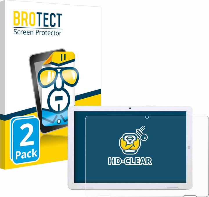 Produktbild BROTECT Schutzfolie Displayschutz Klar (2 Stück, SmartPad Iyo 10)
