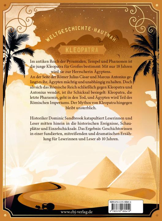 Actual product image World History(s) - The Last Pharaoh: Cleopatra (Dominic Sandbrook, German)