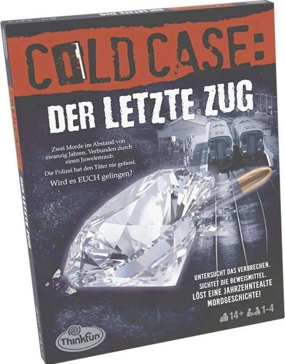 Actual product image Thinkfun Cold Case: The Last Train (German)