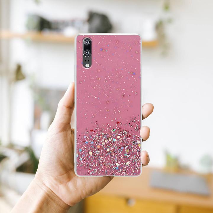 Produktbild Cadorabo TPU Cover funkelnder Glitter (Cubot P20)