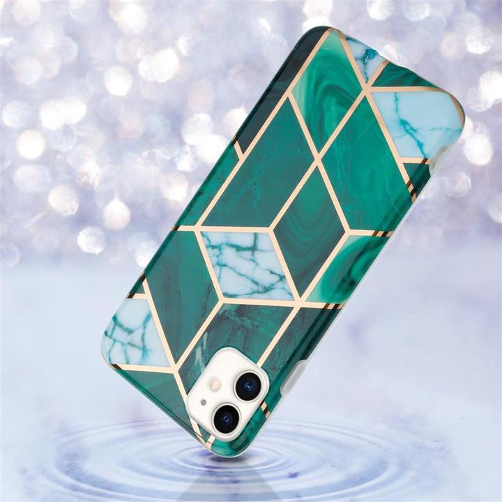 Actual product image Cadorabo IMD TPU Colorful Marble Cover (Apple iPhone 11)