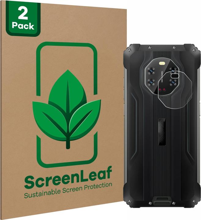 Immagine prodotto ScreenLeaf Pellicola protettiva sostenibile Pellicola protettiva dello schermo chiara trasparente (2 Pezzo/i, Blackview BL8800 5G)