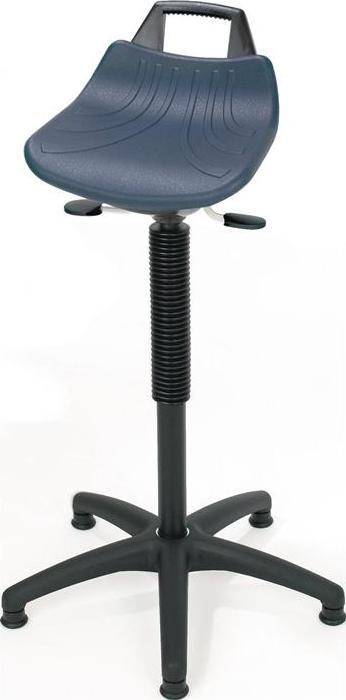 Actual product image Lotz Standing aid Polyurethane integral foam Seat height adjustment 610-860 mm Plastic base Floor