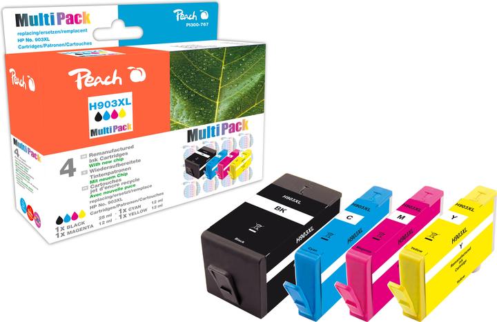 Actual product image Peach 903XL MultiPack (M, FC, C, Y)