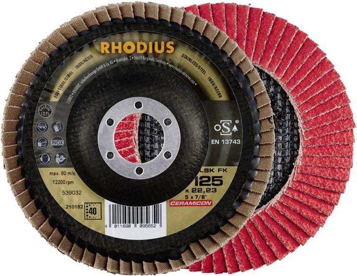 Produktbild Rhodius LSK FK Fächerscheibe 2223 P80 (80)