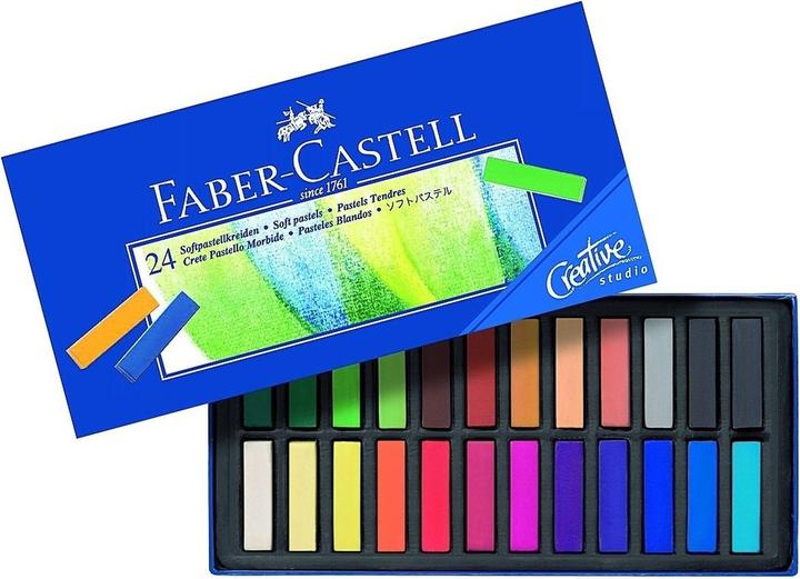 Actual product image Faber-Castell Soft Pastels Mini (Multicoloured, 24 x)