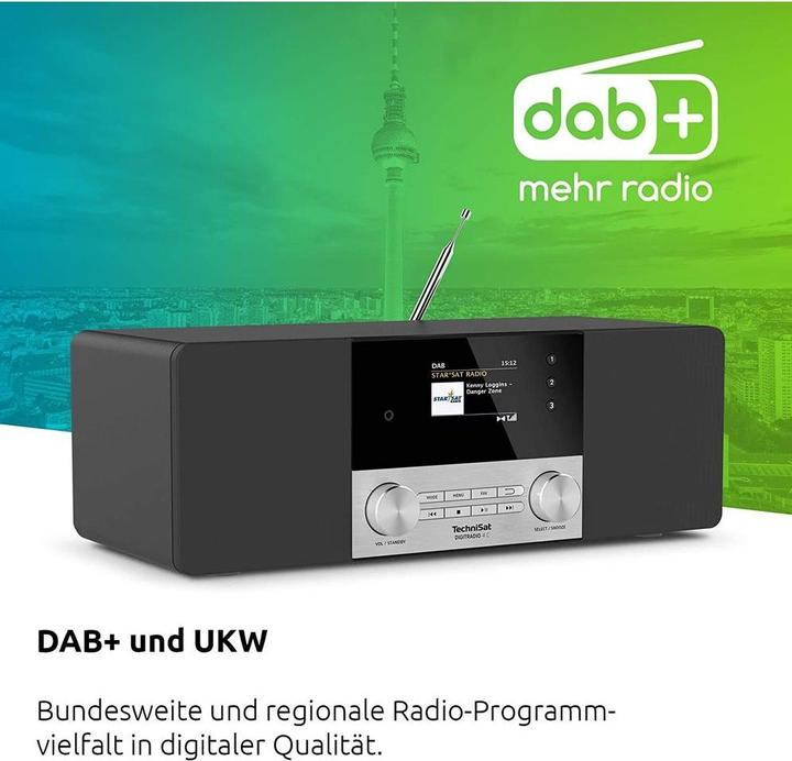 Image du produit TechniSat DigitRadio 4 C (FM, DAB+ DAB, Bluetooth)