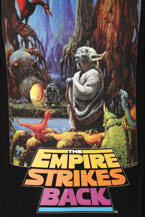 Image du produit Mister Tee Star Wars Yoda Poster Tee (L)