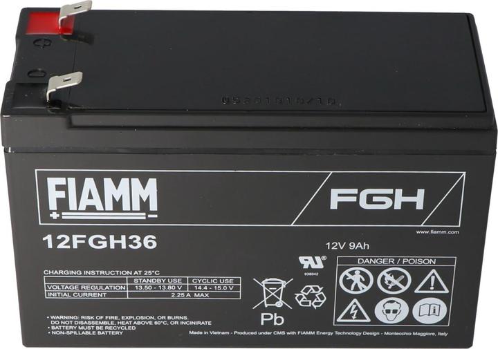 Image du produit Fiamm Batterie FGH20902 version résistante au courant fort (12 V, 9 Ah)