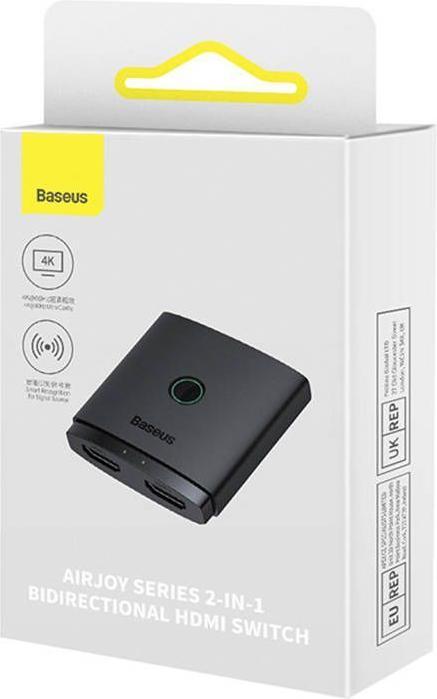 Image du produit Baseus Commutateur HDMI Cluster Noir