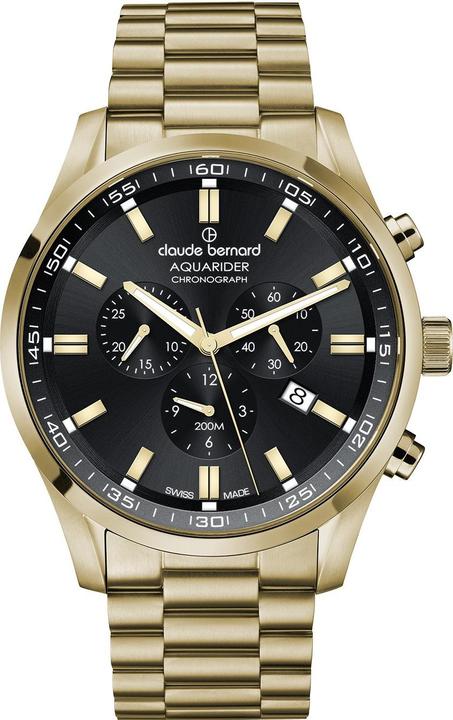 Image du produit Claude Bernard 10222-37JM-NID Herrenuhr Aquarider Chronograph 44mm 20ATM (Chronographe)
