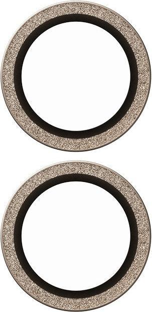 Actual product image PanzerGlass SAFE. by ® Camera Lens Protector Glitter Gold iPhone '24 6.1" | 6.7" (1 Piece, Apple iPhone 16 Plus)