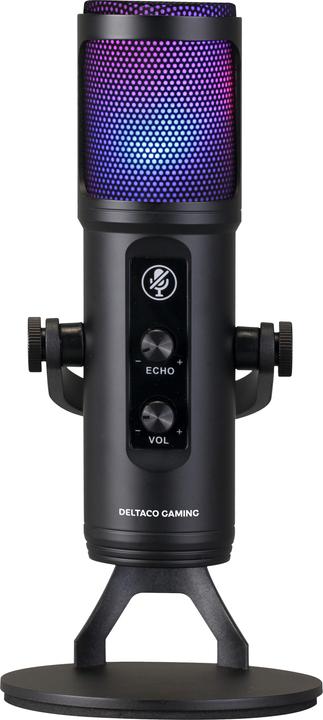 Actual product image Deltaco Gaming RGB Microphone