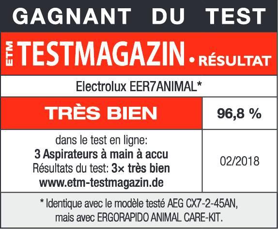 Image du produit Electrolux Ergorapido EER7ANIMAL